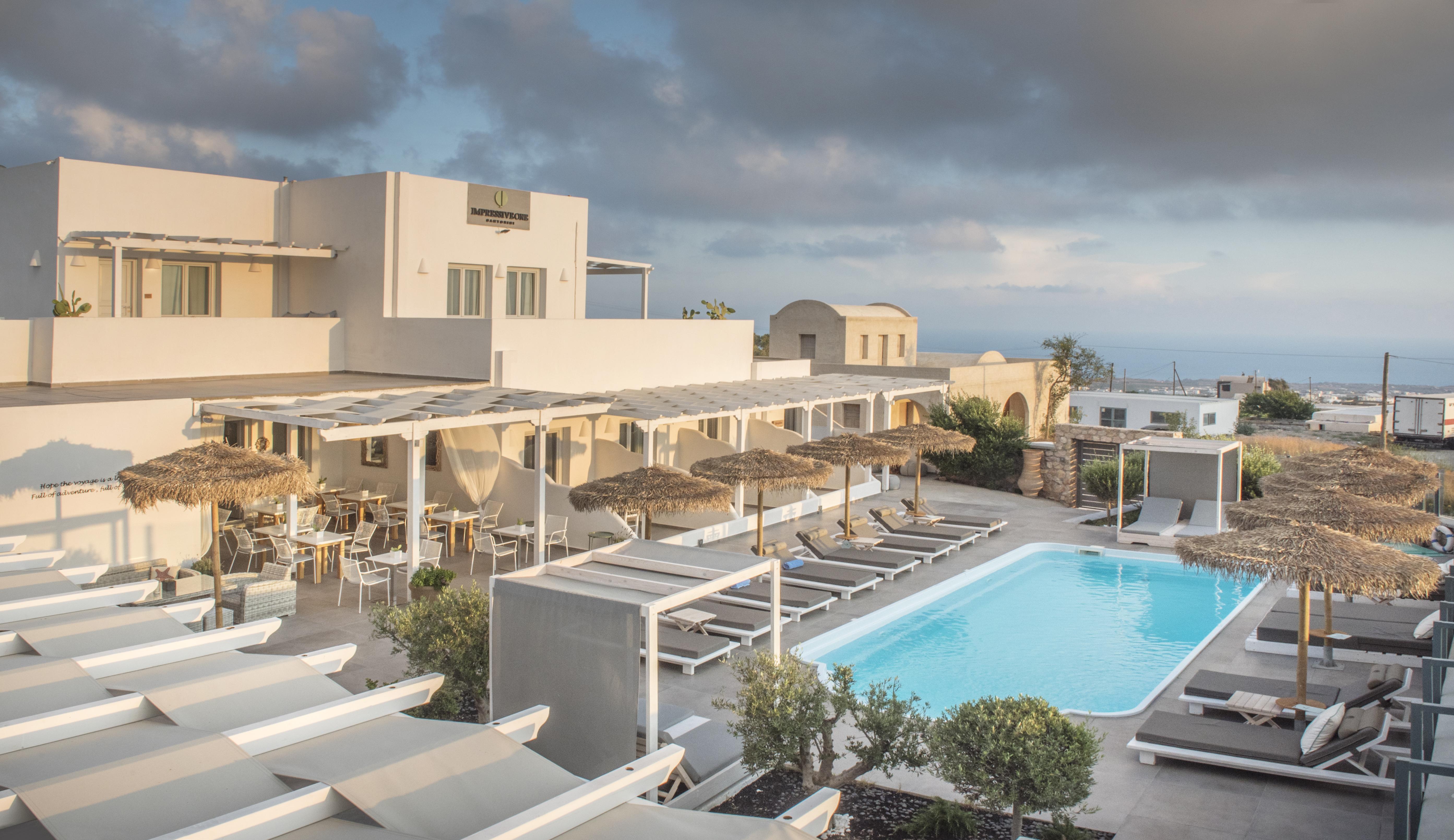 Hotel Impressive One Ormos Athinios Exterior foto