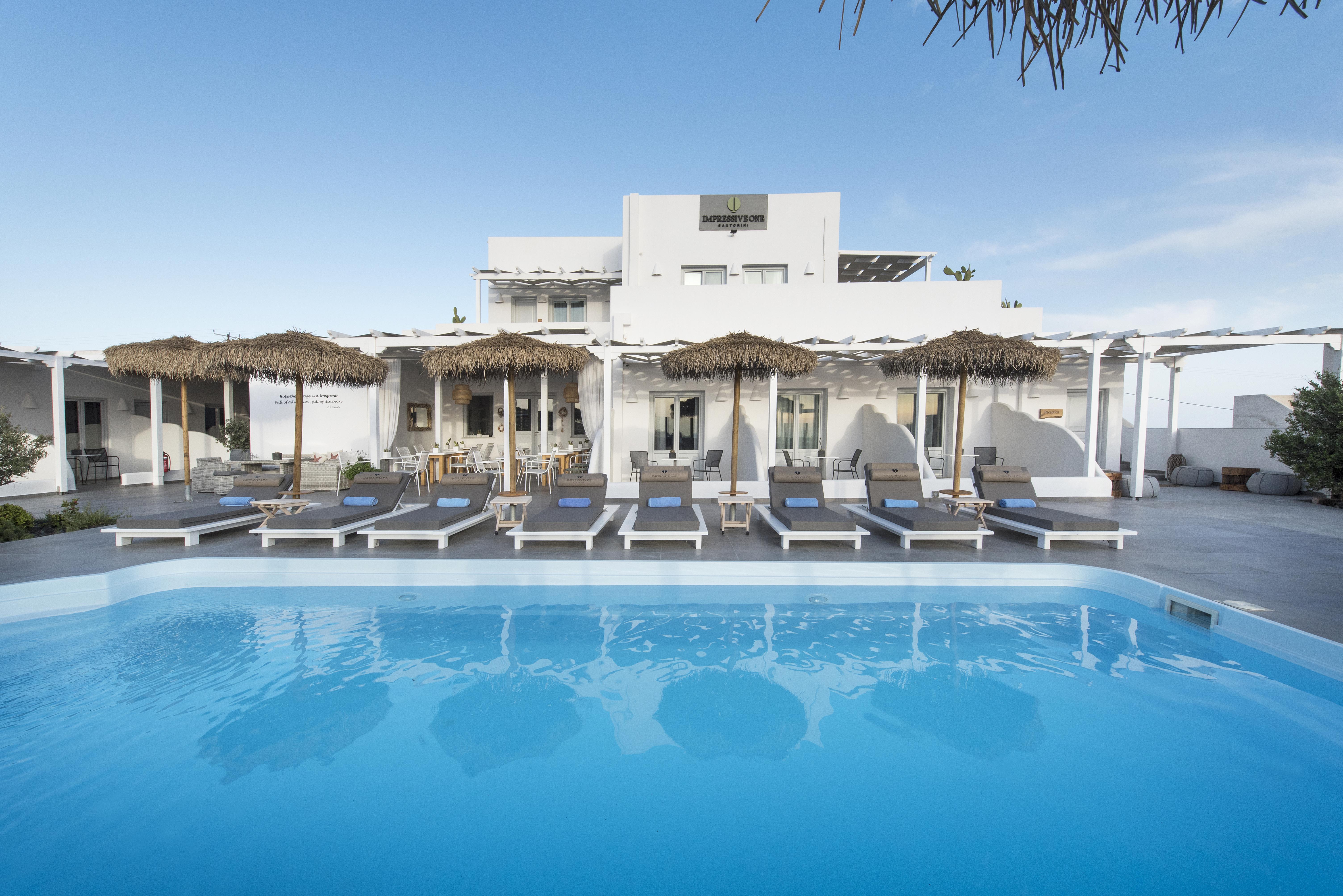 Hotel Impressive One Ormos Athinios Exterior foto